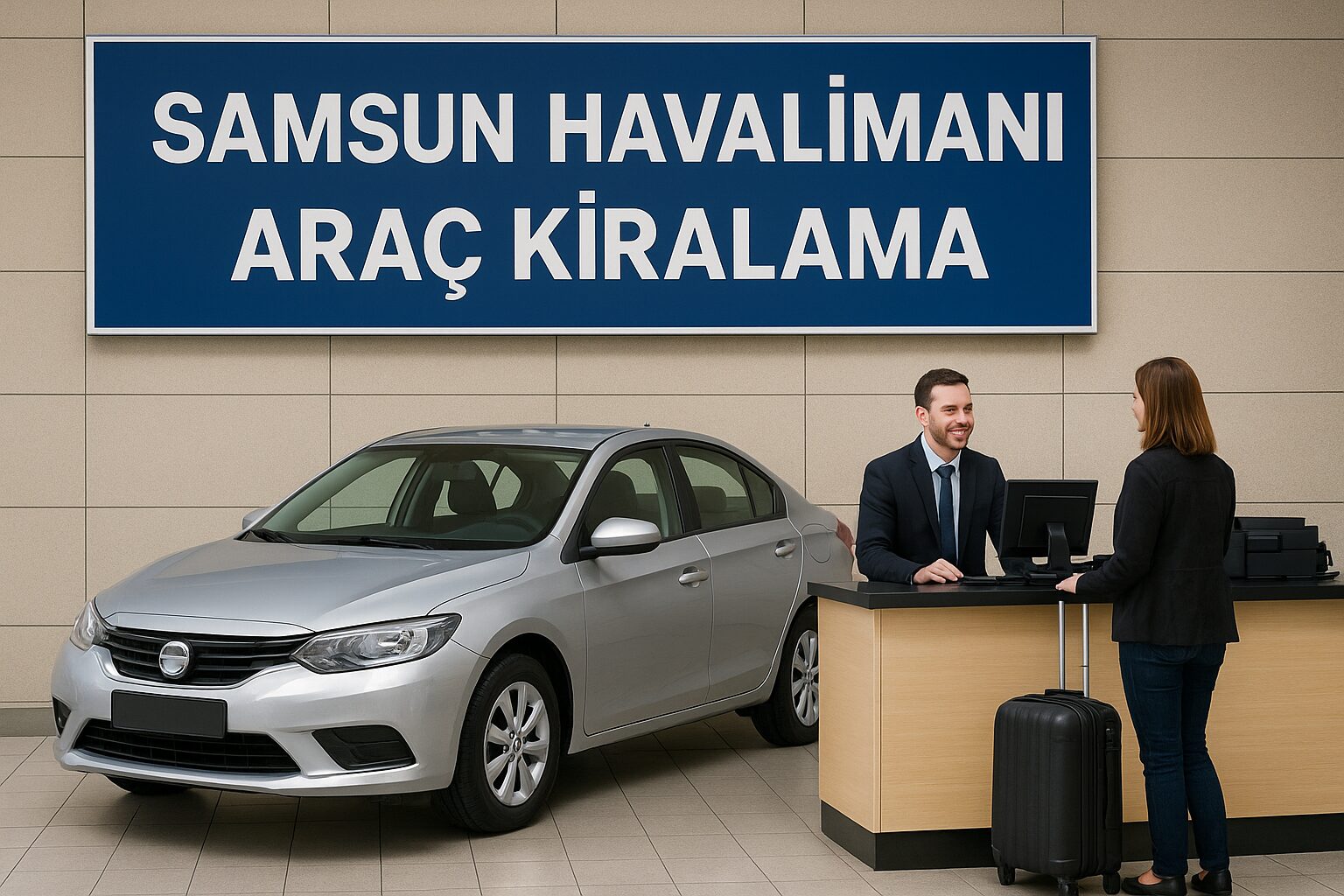 Samsun Havalimanında Araç Kiralama Nasıl Yapılır? 1 samsun havalimani arac kiralama